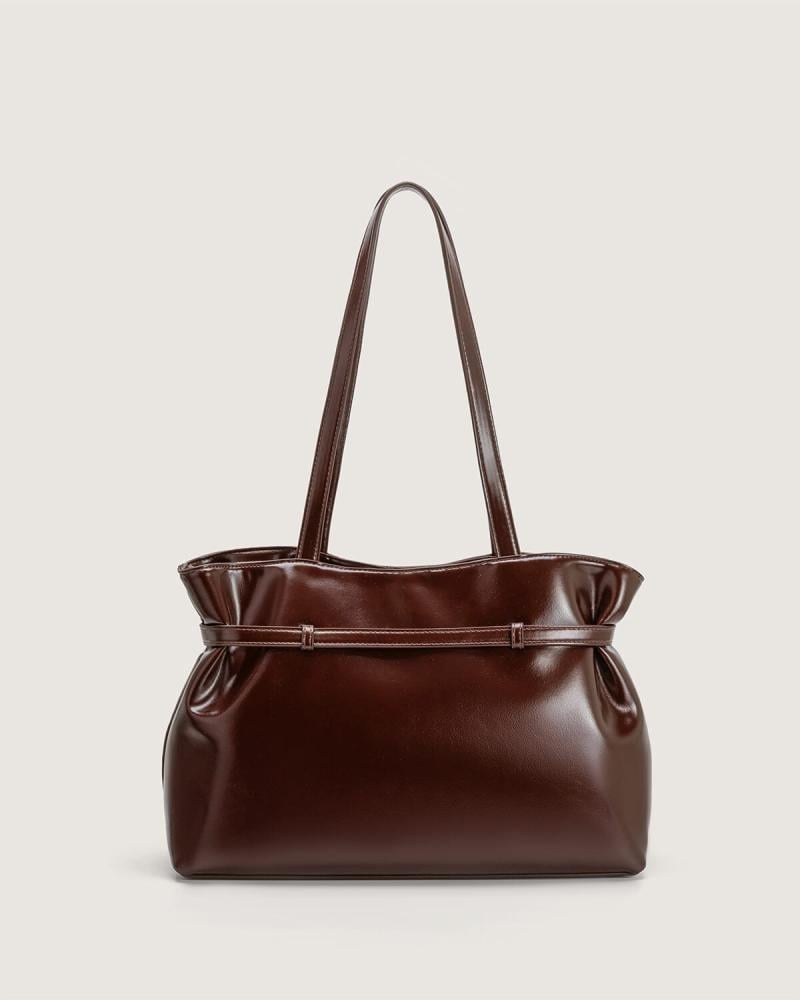 Sana Women's Leather Bag in Brown