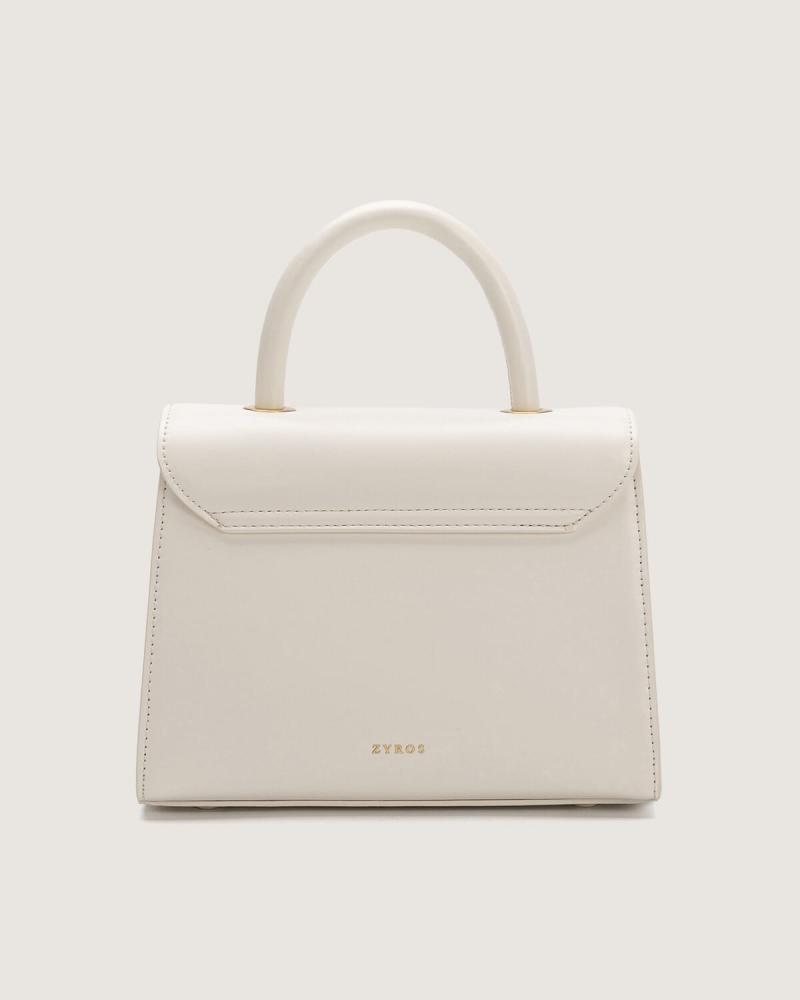 Elegant women's bag in white