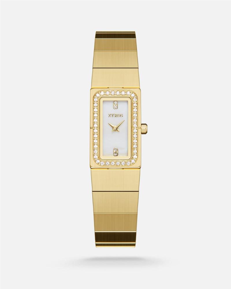 Sea women's steel watch in gold color