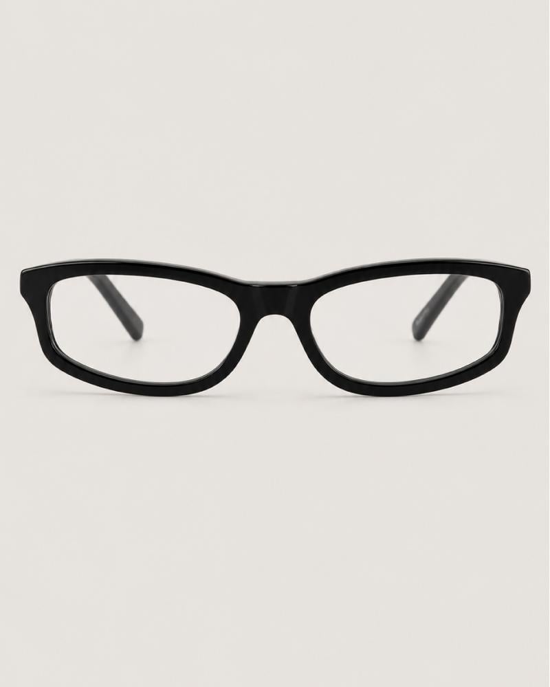 Women's Geometric Lens Sunglasses Black