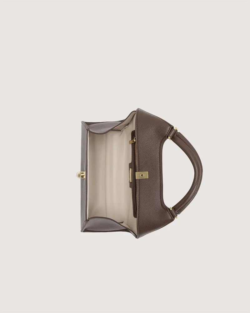 Toscana Women's Leather Bag in Brown