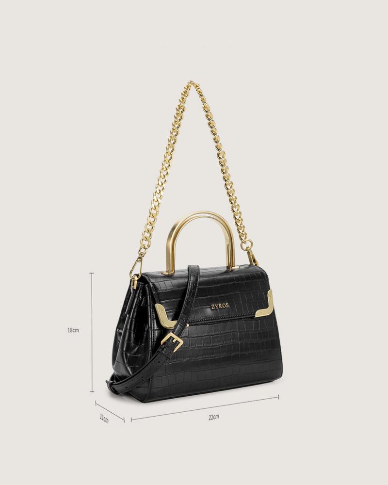 Medium-sized women's bag in black