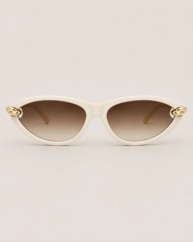 Women's Cat Eye Sunglasses Beige