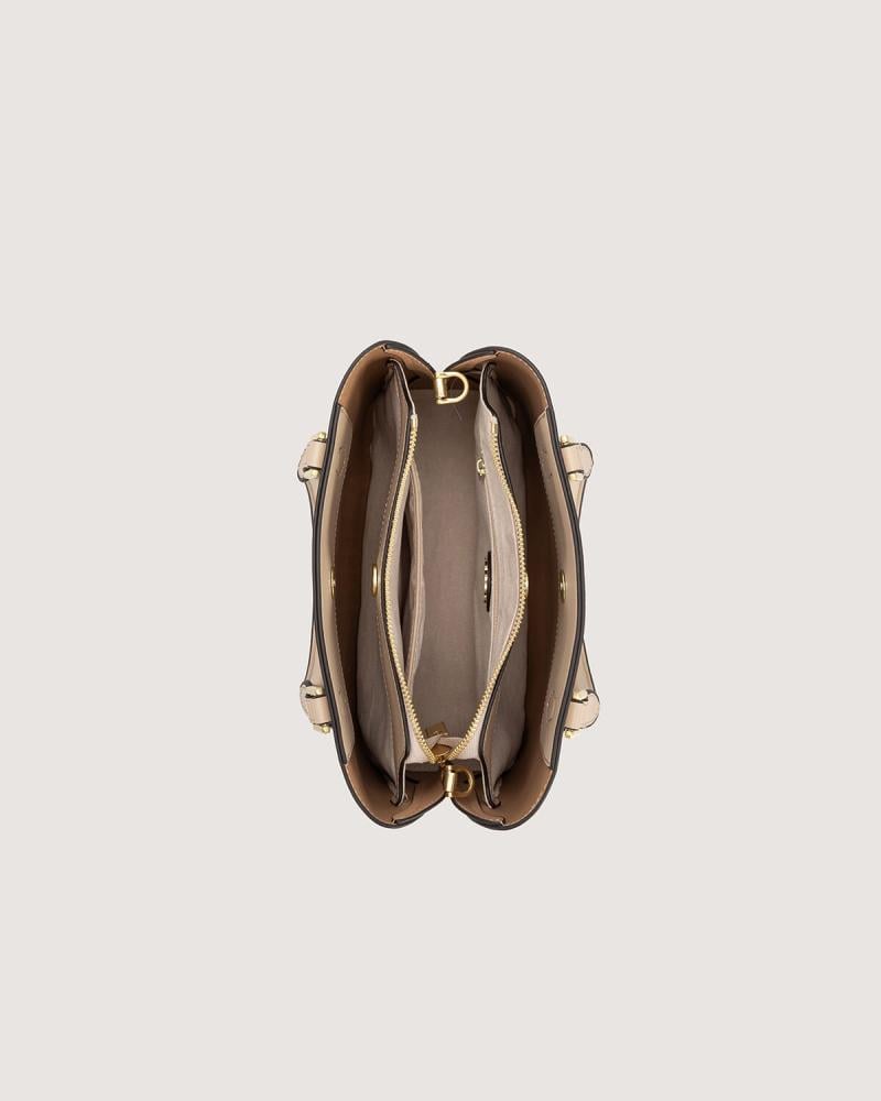Large women's bag in beige