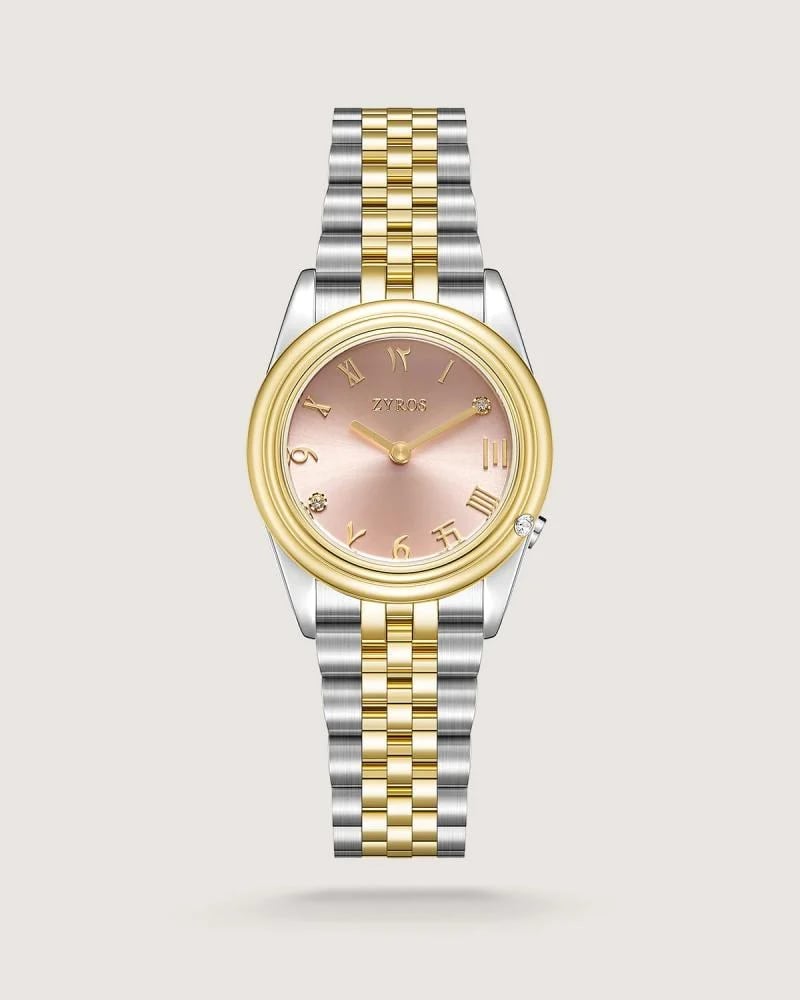 Epfora Women’s Steel Watch in Gold-Tone and Silver-Tone