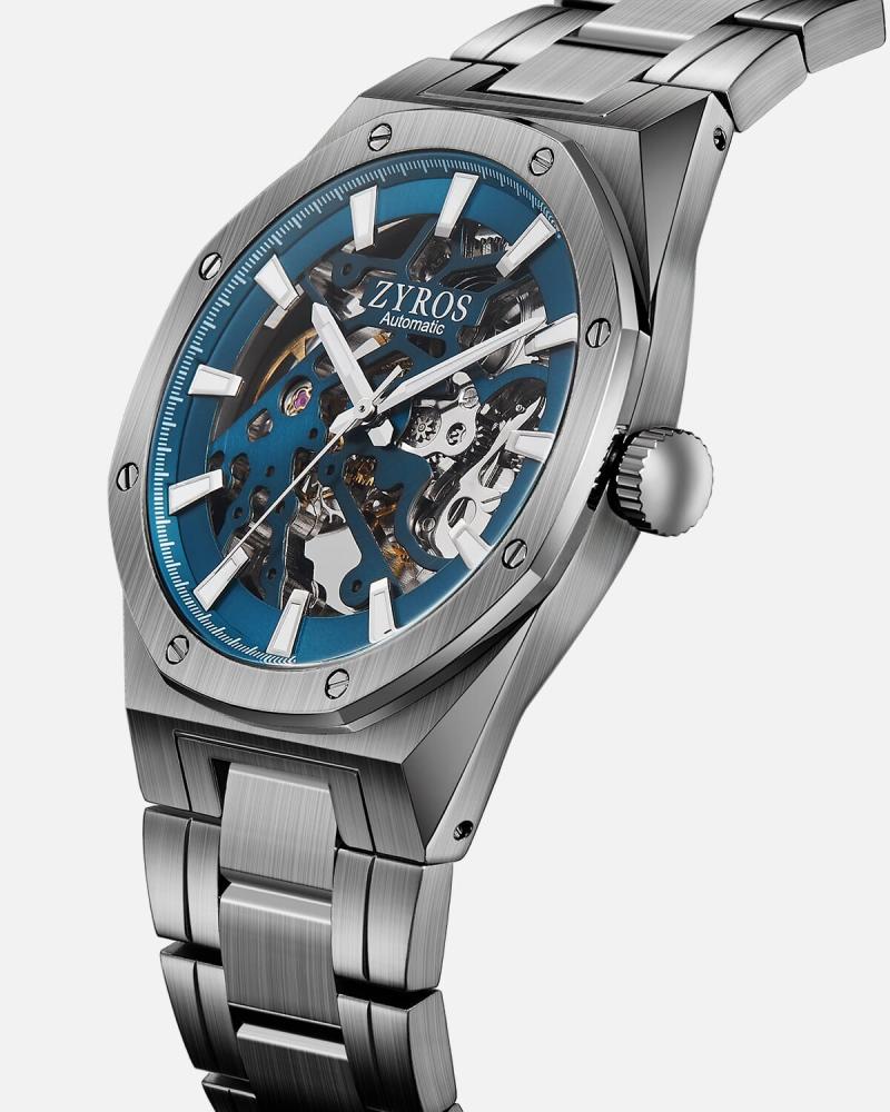 Men's automatic watch in gray