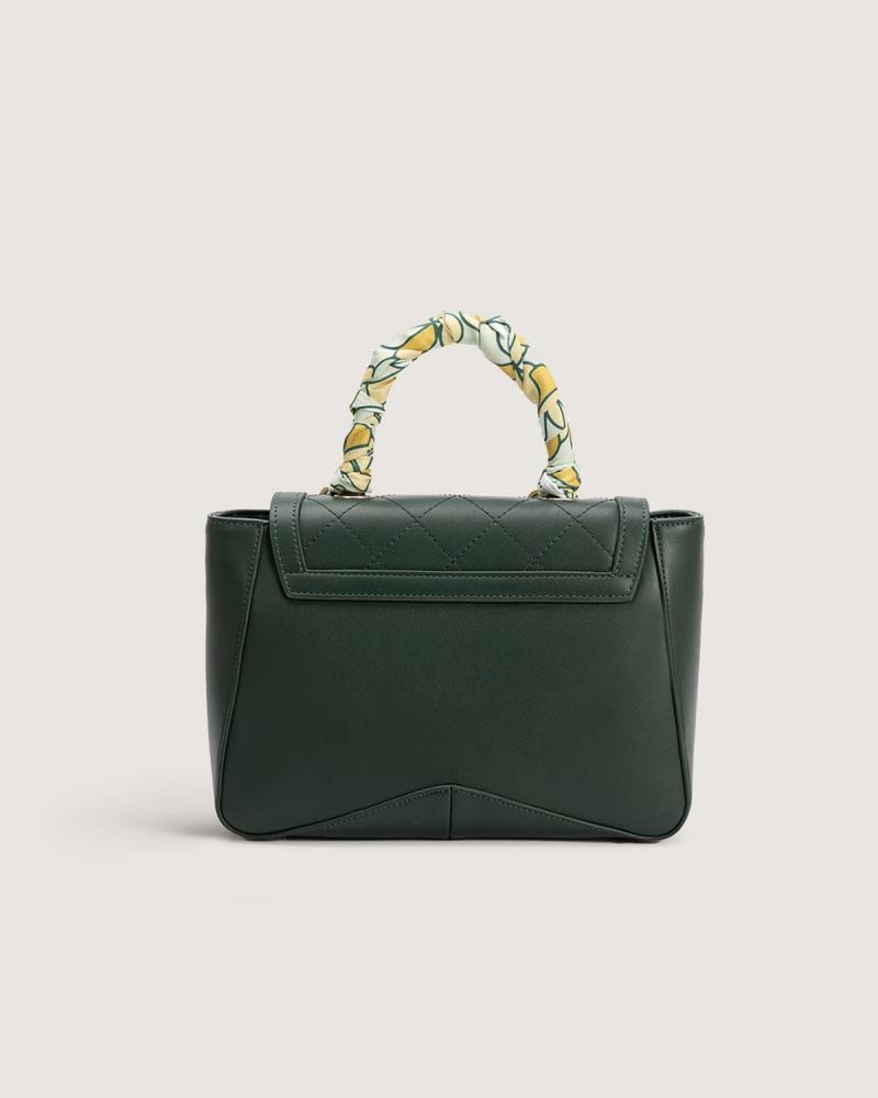 Classic women's bag in green