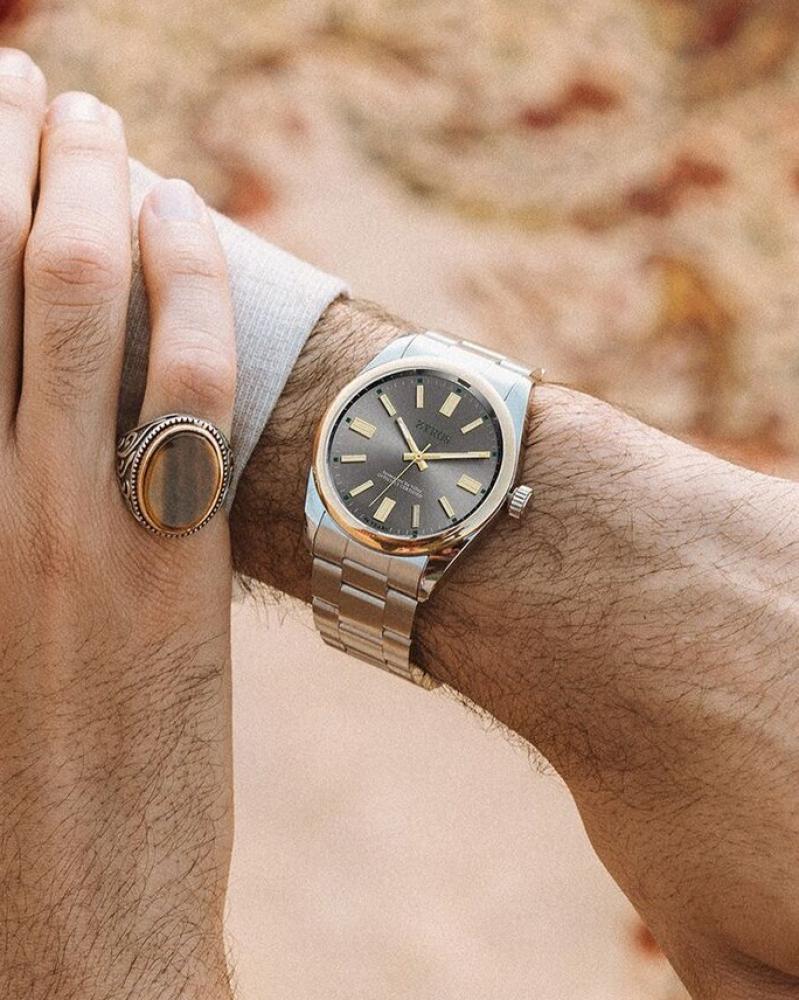 Lumir Men's Steel Watch in Silver-Tone