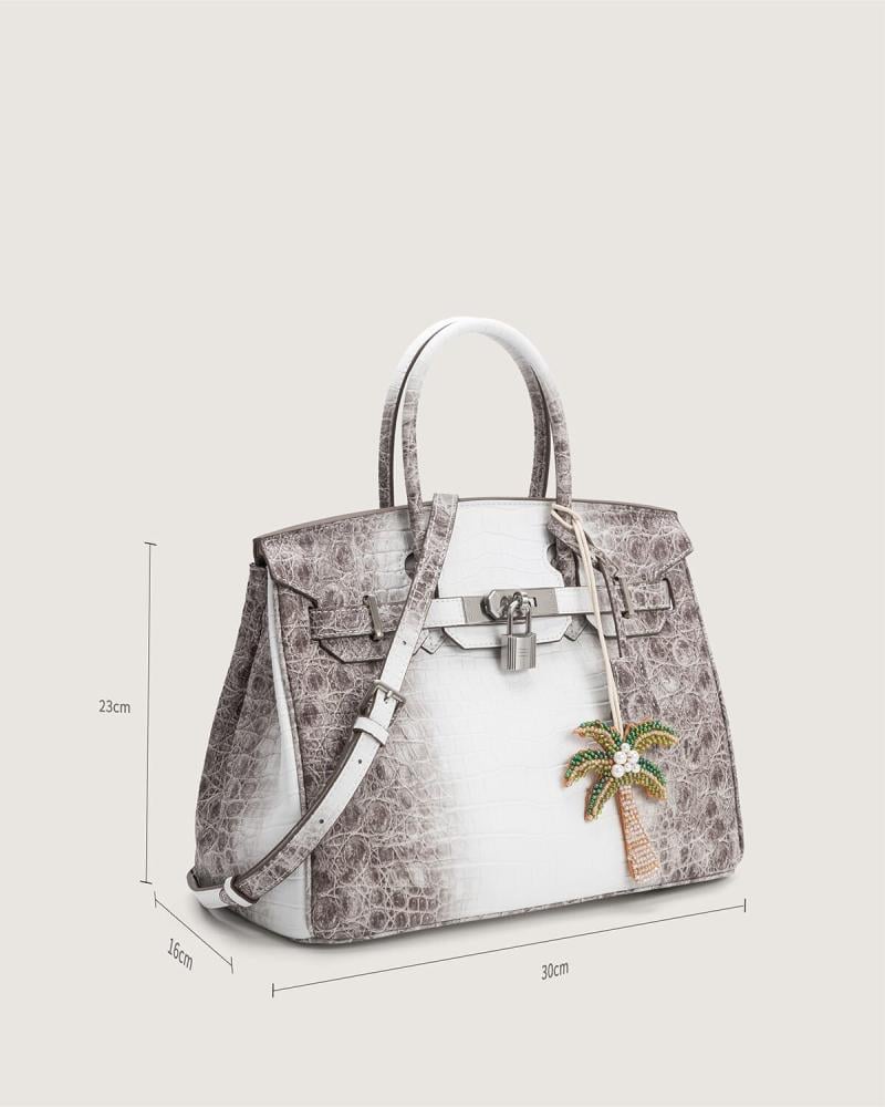 Hams Women's Practical Bag, Beige and Brown Color