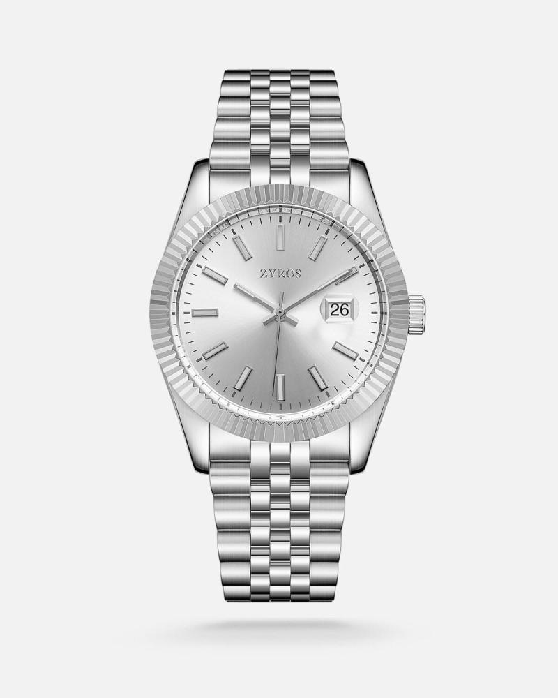 Tarneem Men's Watch in Silver