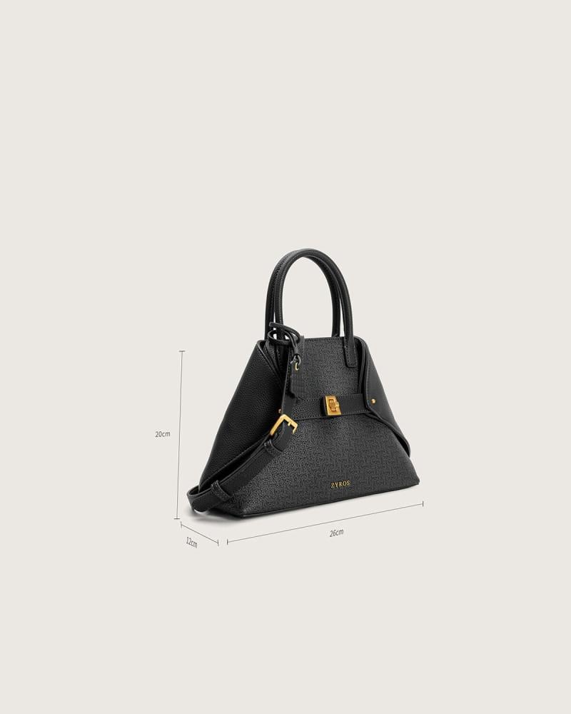 Women's large handbag in black