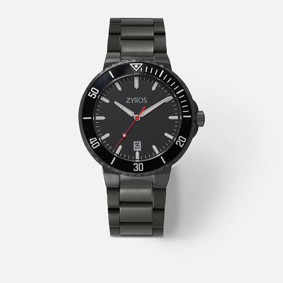 Men's watch, made of steel, in the color of elves, with a touch of modern elegance