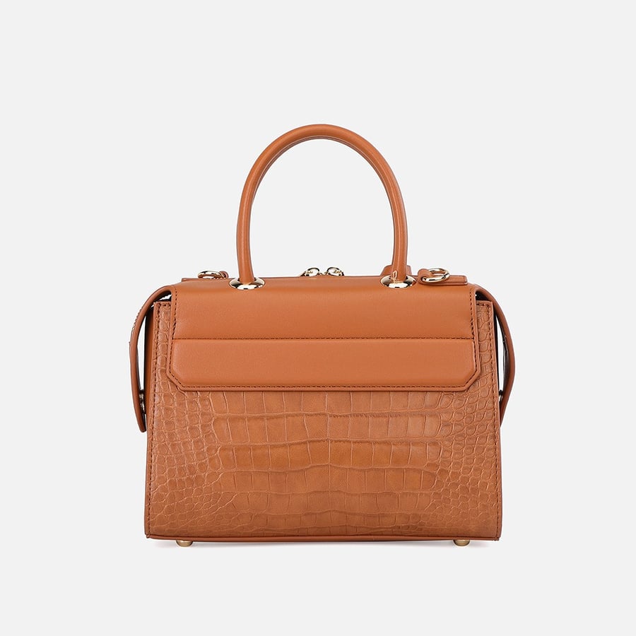Women's formal bag - camel brown from Zyros | ZLH507L