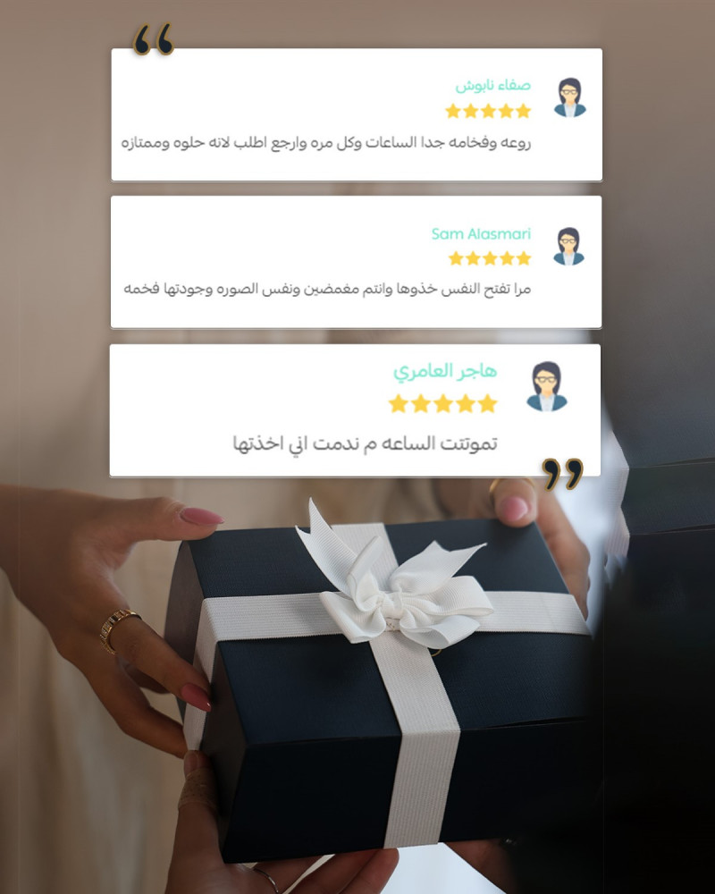 ساعة نسائية تأسر حضورك
