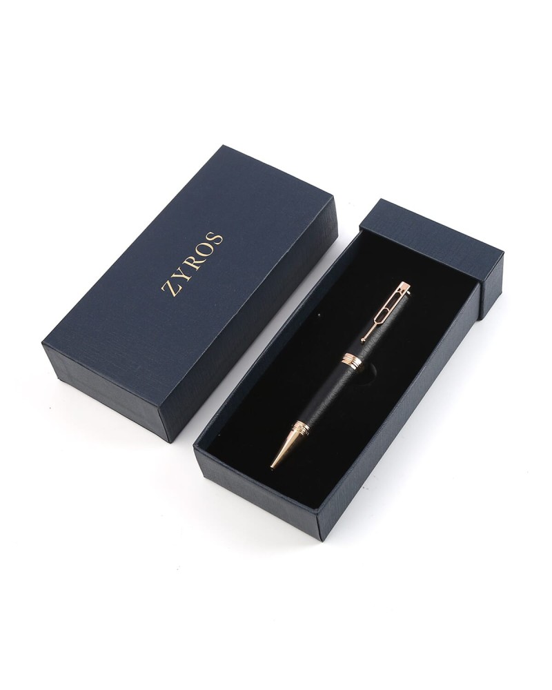Luxury men's pen in black and gold