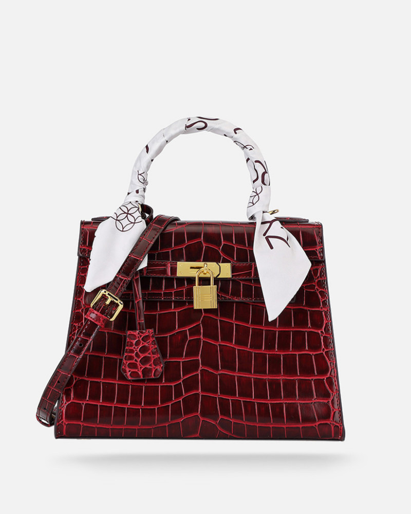 Practical and elegant women's bag - red from Zyros | ZLH506L