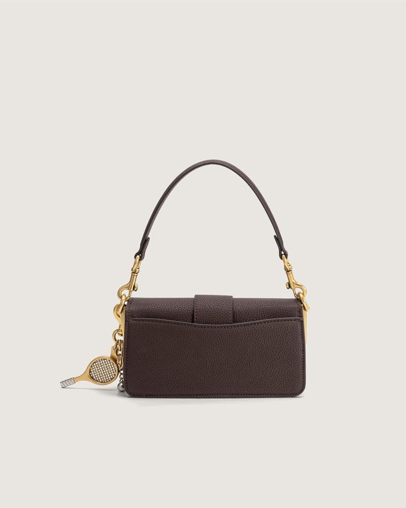 Omq women’s leather bag in Brown
