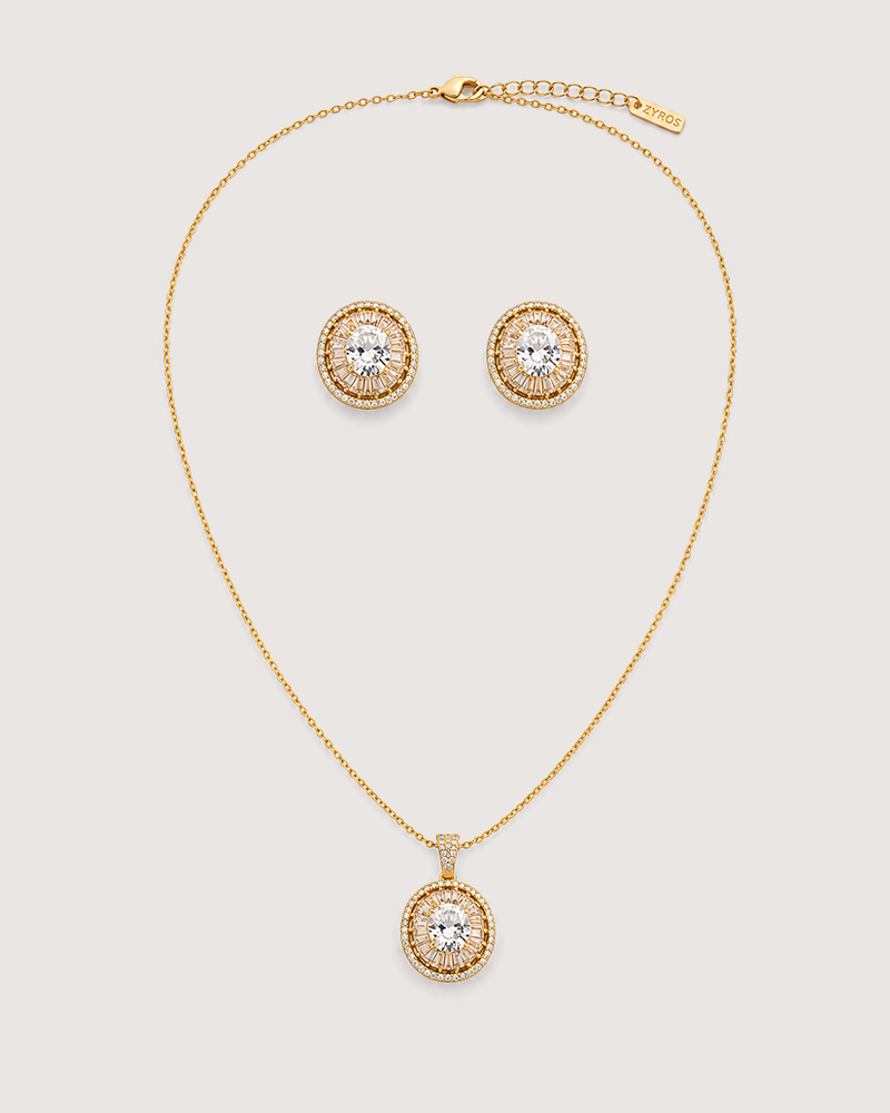 Women’s set for occasions in Gold