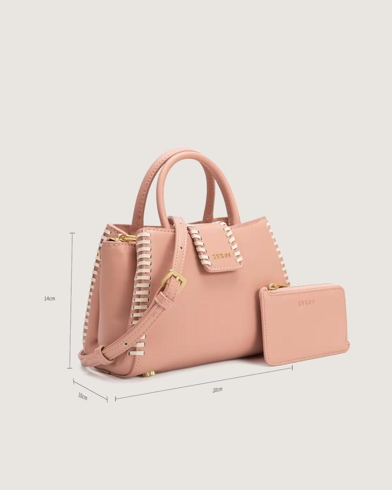Medium-sized women's bag in pink
