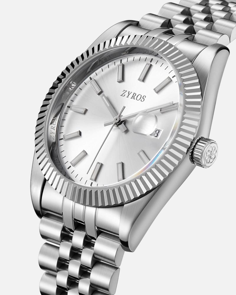 Tarneem Men's Watch in Silver