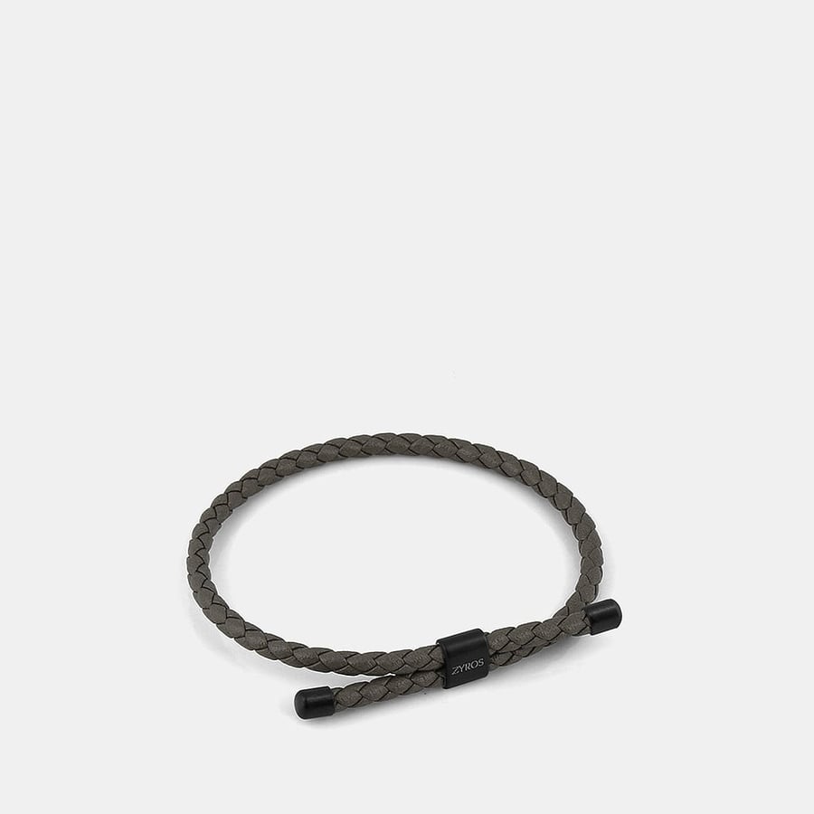 Men's leather bracelet in a modern color | ZBL013L