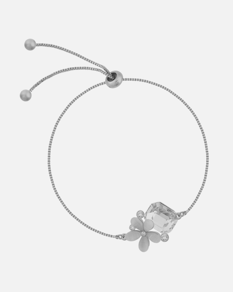 اسوره نسائيه بلون فضي بتصميم أنيق WKBR-1694-1103