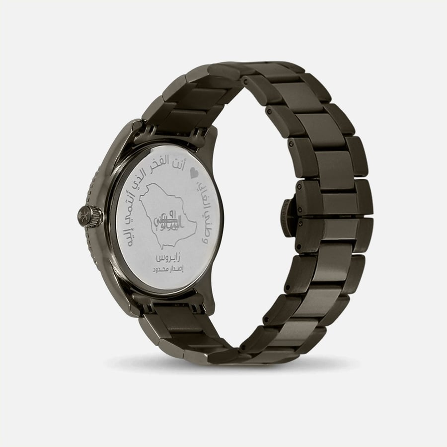 Men's watch in a special and exclusive version on the occasion of the Saudi National Day 91