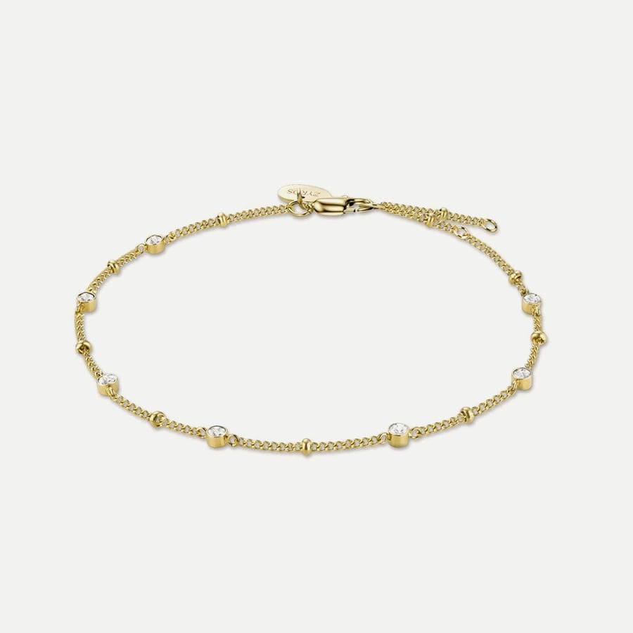 Women's bracelet in golden color with an attractive design | ZJB042L