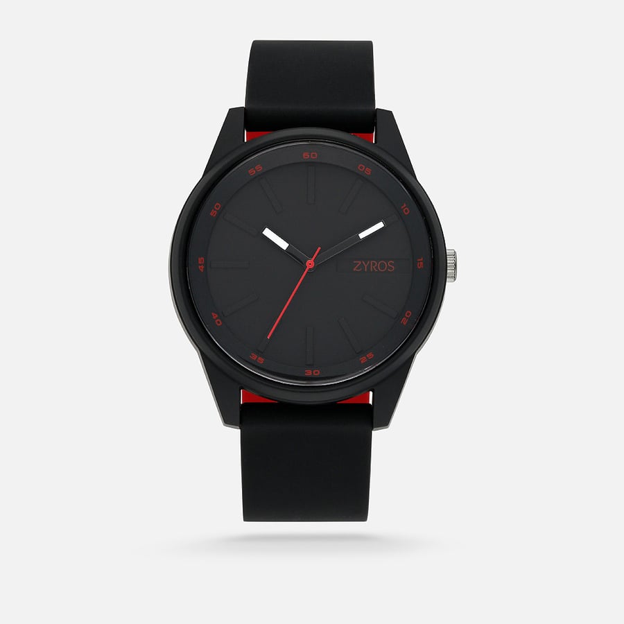 Luxury men's watch of ruble in black color | ZPR002K