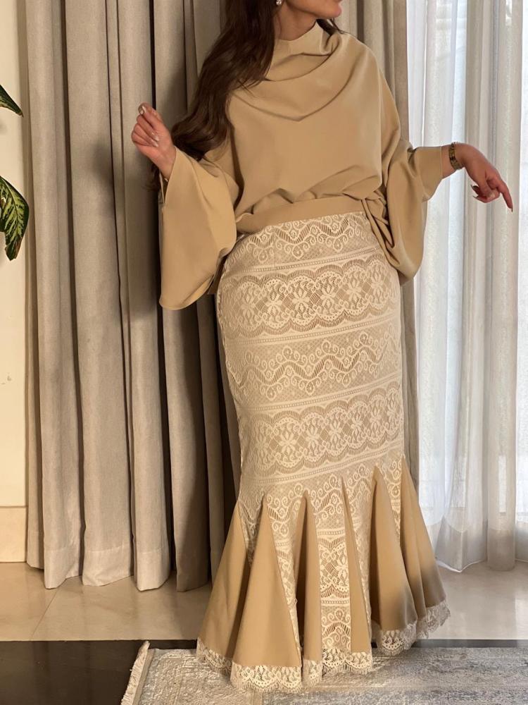 طقم العيد بلوزة وتنوره