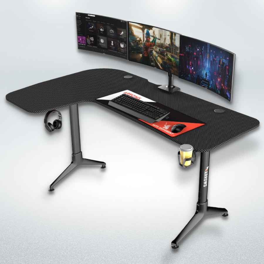 طاولة قيمنق زاوية يسار/ PIANKA DESK
