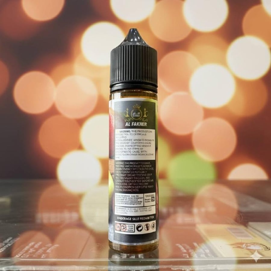 Al Fakher Double Apple Ice 60ml نكهة تفاحتين آيس الفاخر