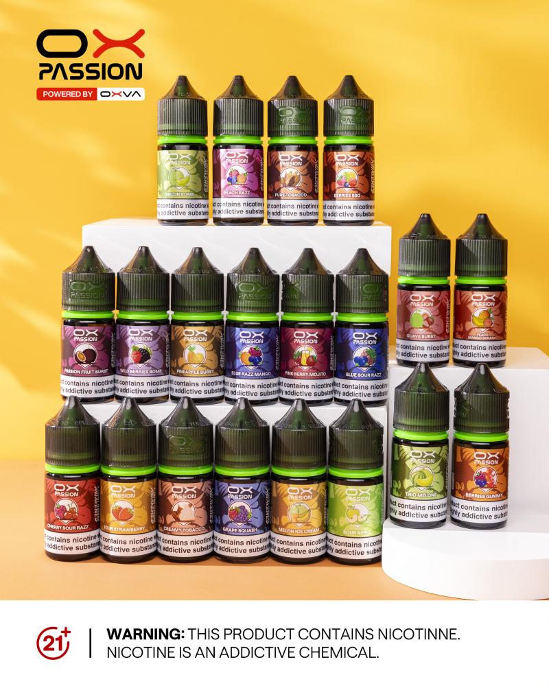 OX Passion Peach Mango Watermelon 20mg نكهة فواكه OXVA