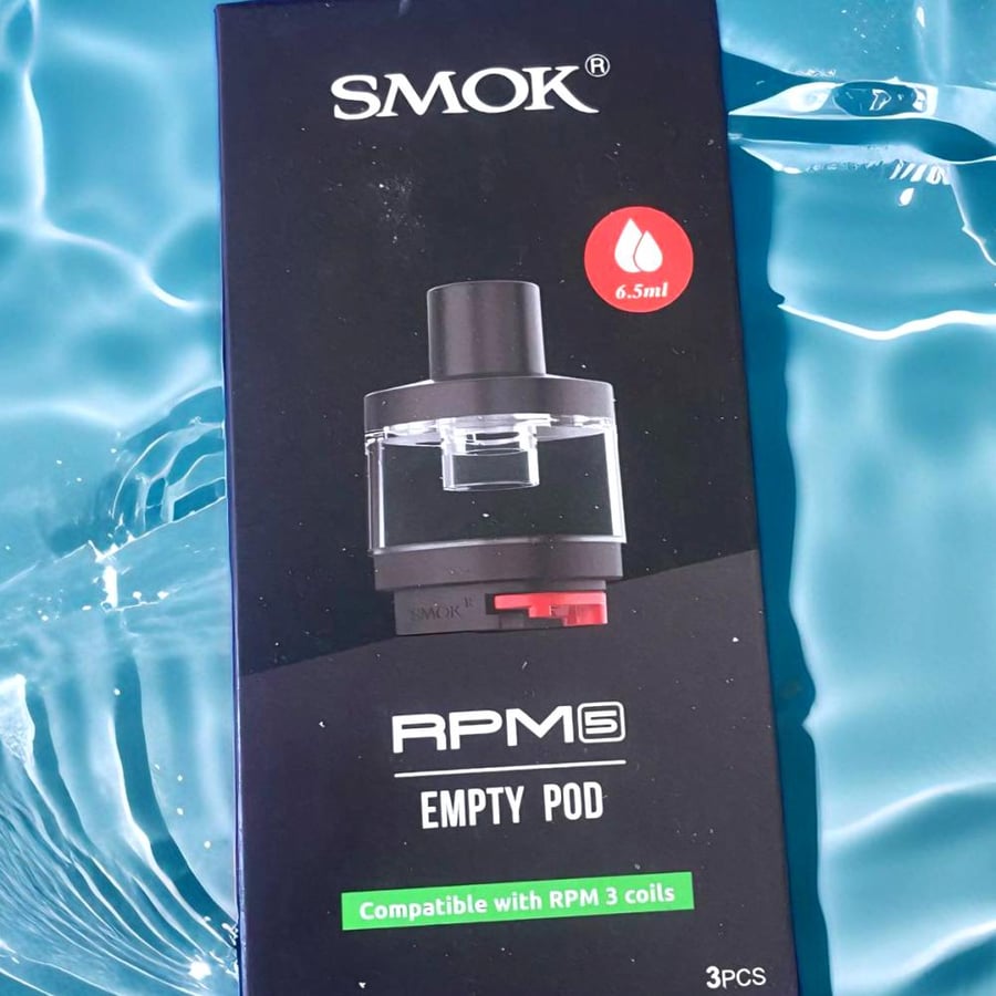 بودات SMOK RPM 5  سعة  بدون كويل  علبة 3 حبات  Aloo Shesha
