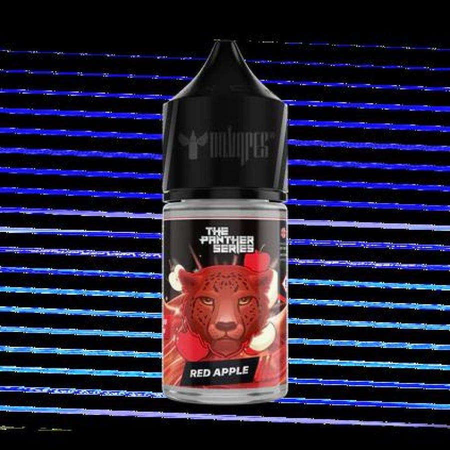 زجاجة نكهة Panther Red Apple Salt  تفاح أحمر 30مل