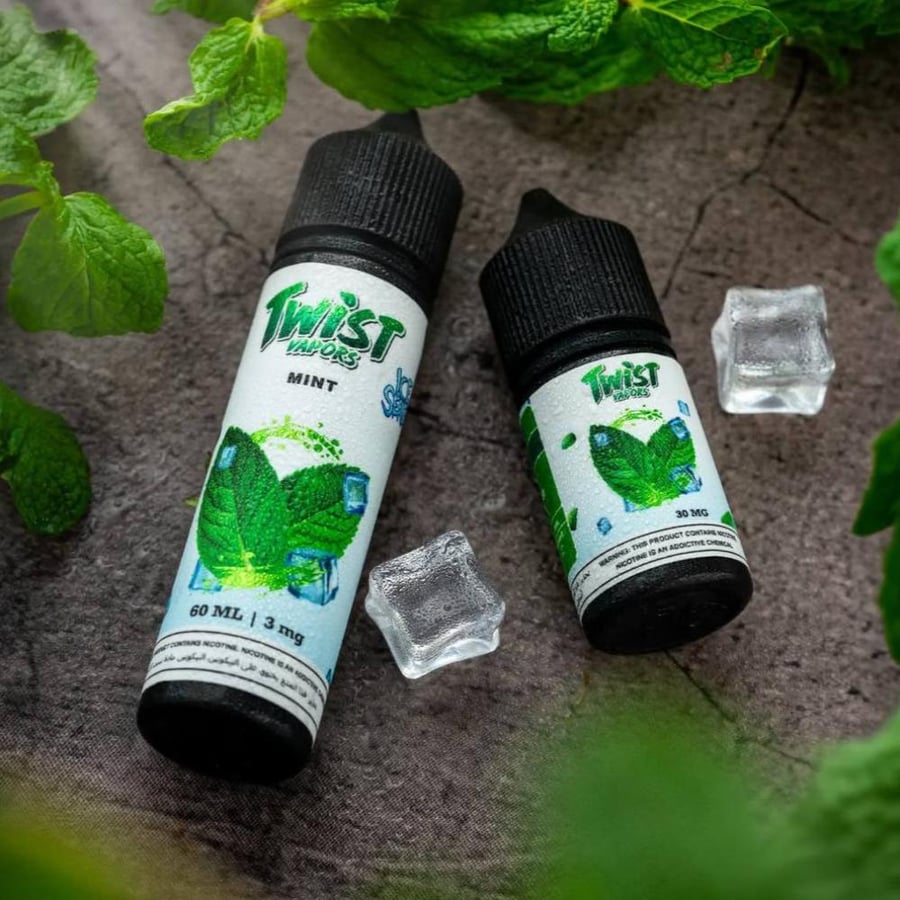 نكهة نعناع مثلج Mint Ice تويست  سولت وفيب