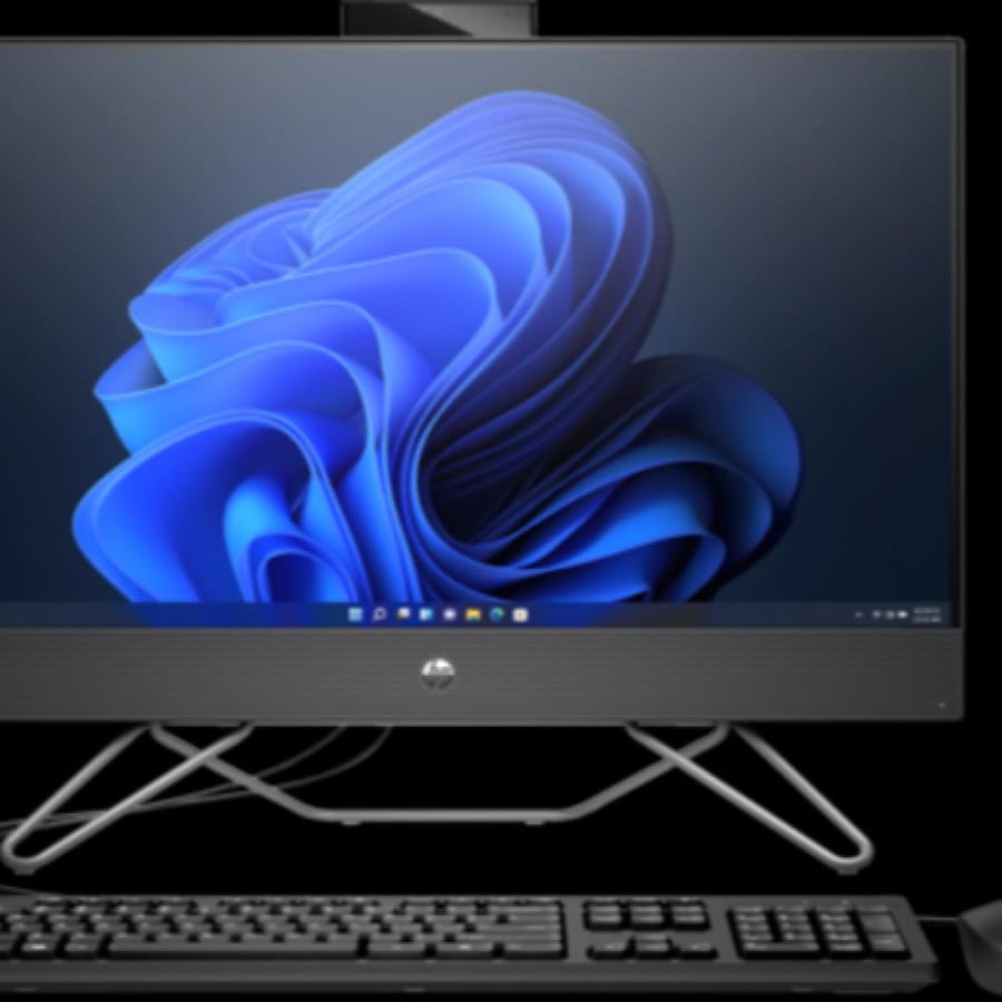 Desktop computer with high specifications - all on one black - Ryzen 7 - 8GB RAM - 512GB SSD