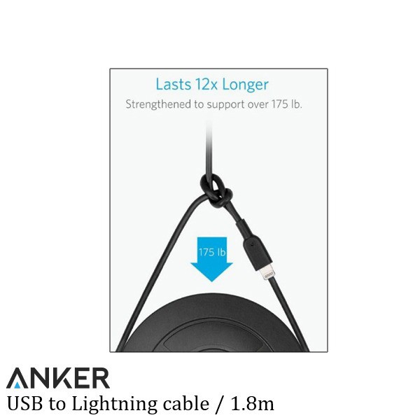 USB to Lightning cable charge شاحن ايفون معتمد من ابل الاحساء اسود