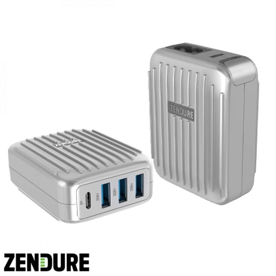 ZDAZ4PD / Fast wall charger with four ports, very durable, power delivery, adaptive charging, high power output, and energy protection