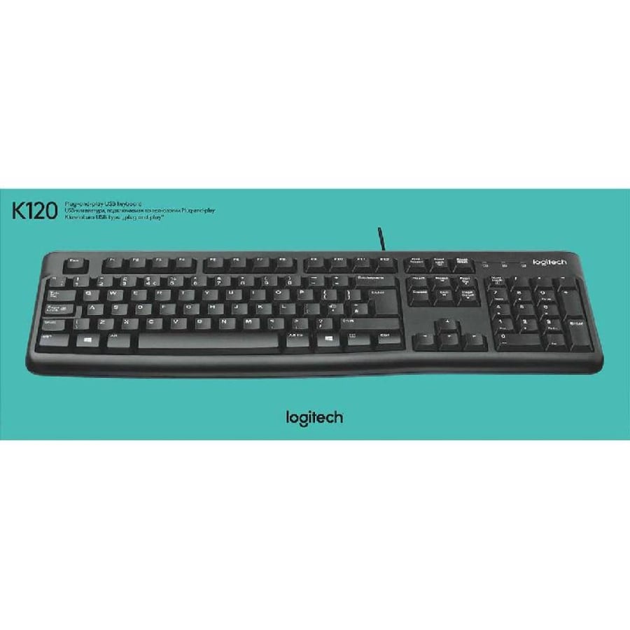 لوحة مفاتيح لوجيتيك   Logitech Keyboard K120