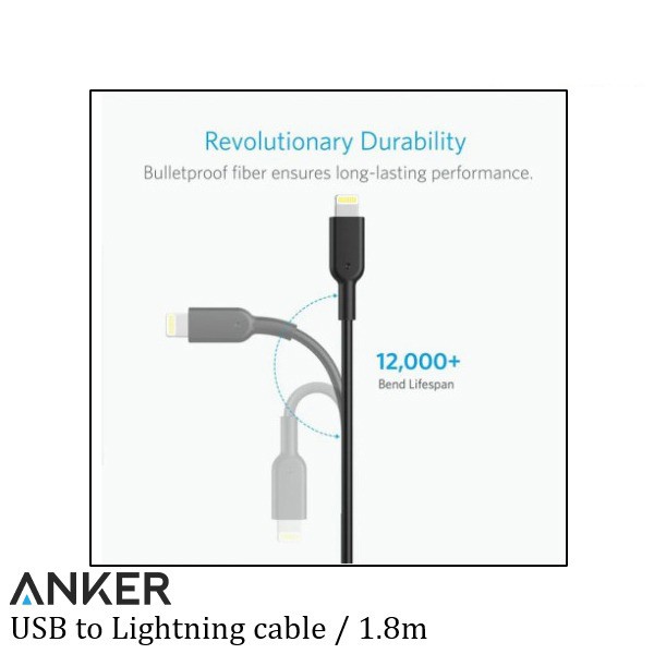 USB to Lightning cable charge شاحن ايفون معتمد من ابل الاحساء اسود