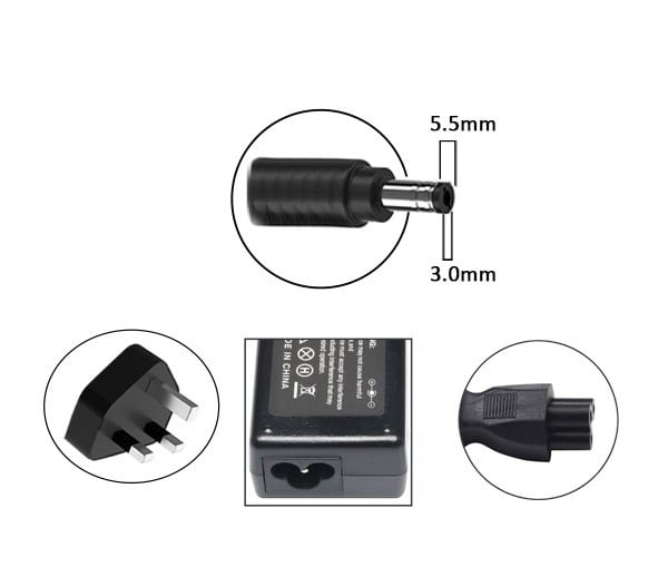 Dell laptop charger with 65-watt power and 19.5-volt voltage from Magisti