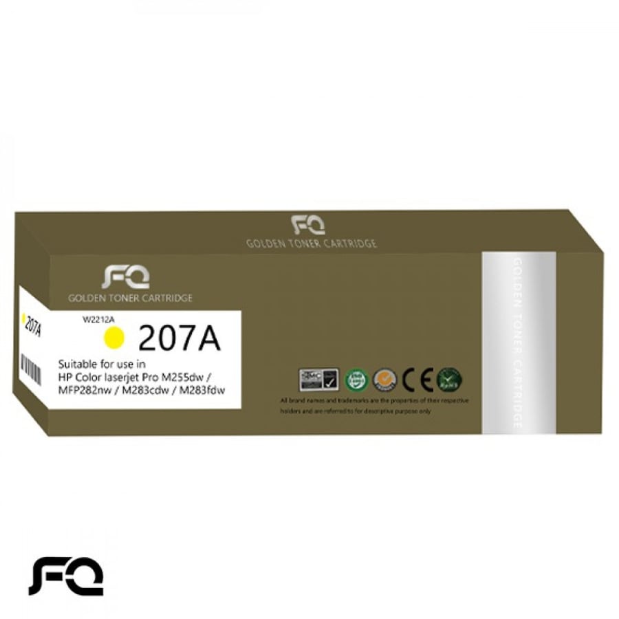 M255dw  MFP282nw  M283cdw  M283fdw fq yellow 207a hp  الاحساء