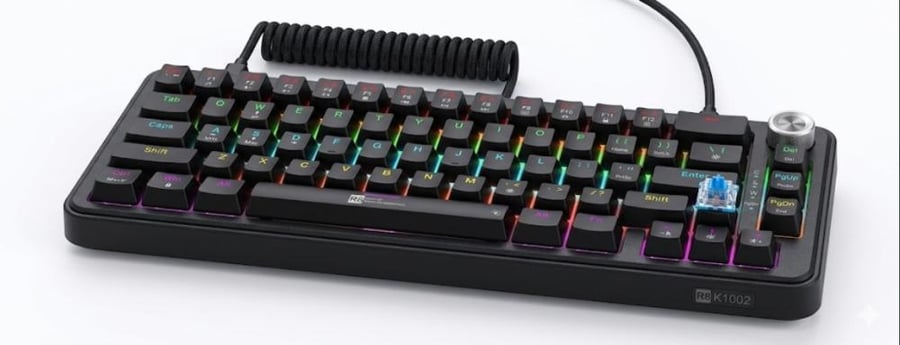 لوحة مفاتيح ألعاب ميكانيكي 67مفتاح  Gaming Keyboard R8 K1002 67Key