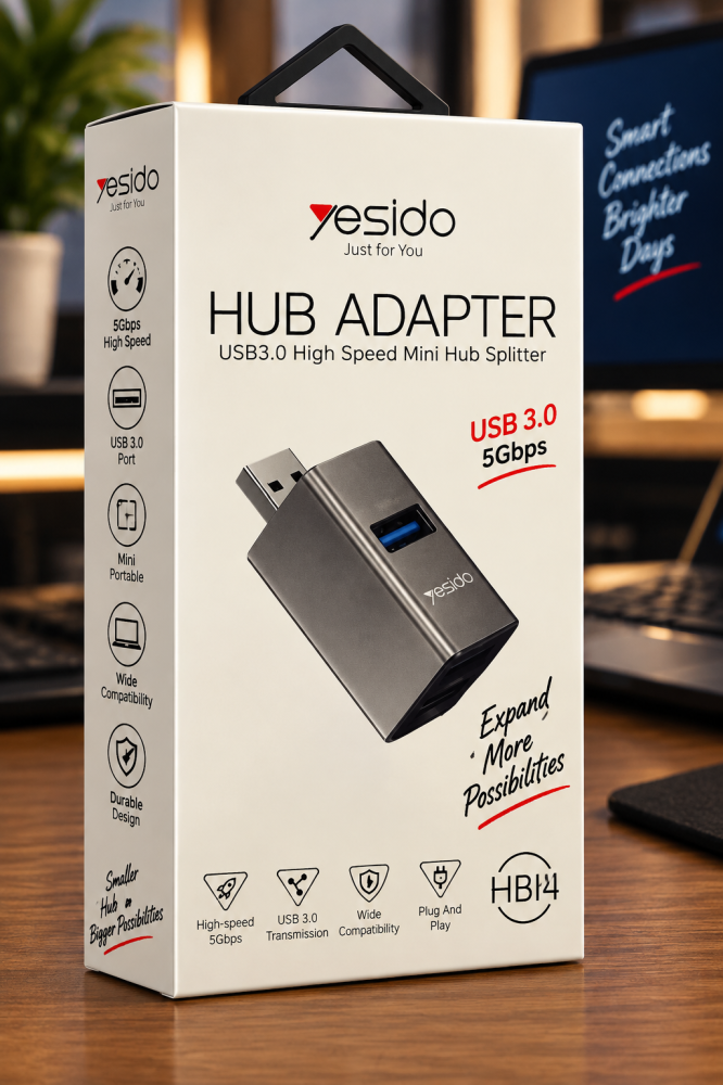 وصلة تحويل يو اس بي  hub  adapter hb14