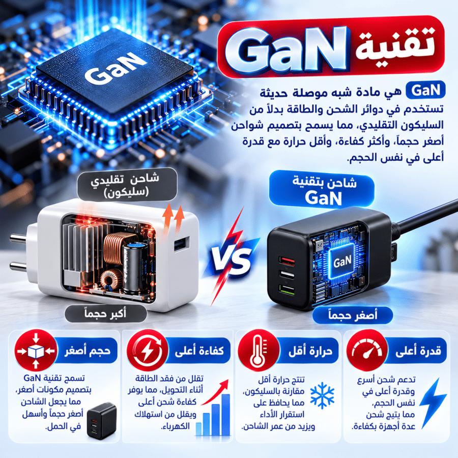وصلة كهربائية متعددة الوظائف تحتوي على 6 منافذ للشحن  ومقاومة للاشتعال وسرعة عالية في الشحن بقوة 65 واط / power adapter 6 in 1 ZA66