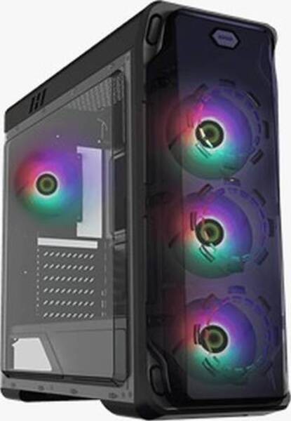 GAMEMAX ATX STARLIGHT RGB black gaming bag