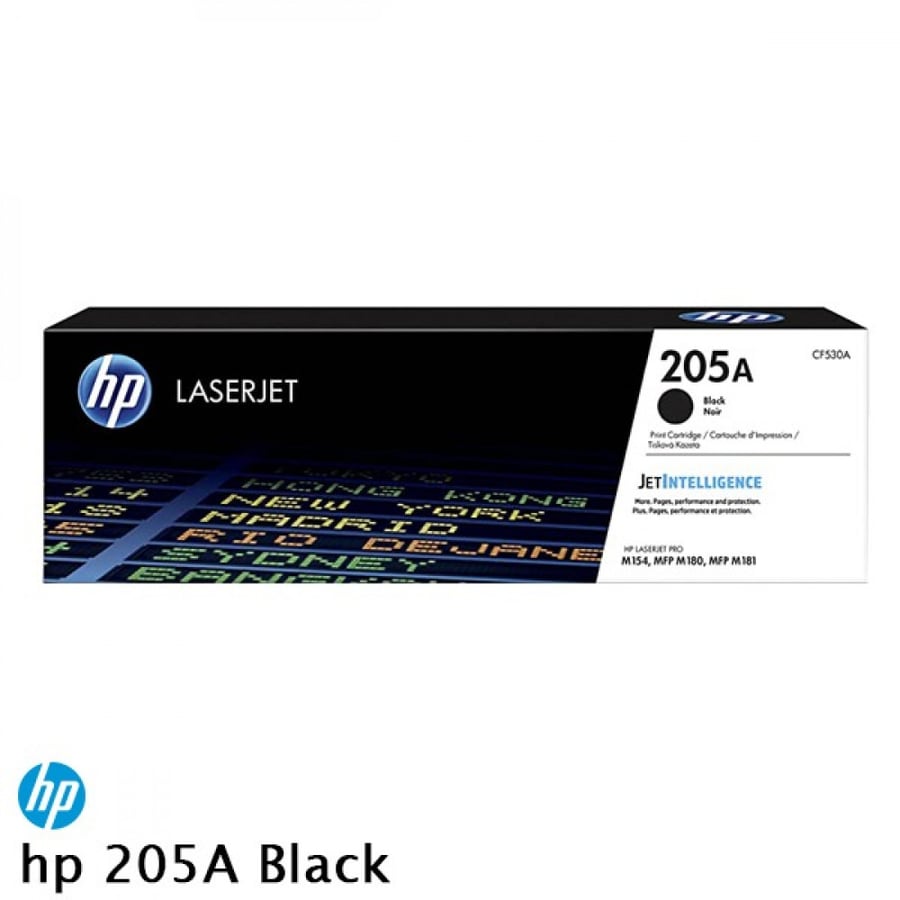 حبر اتش بي ليزر  الأصلي 205A اسود Tonner hp laserJet  205A black
