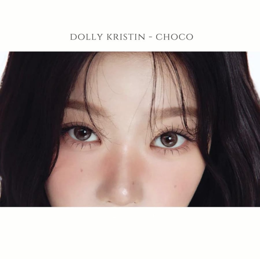 عدسات الدمى بالتعاون مع وونيوق دولي شوكو hapa kristin dolly kristin choco