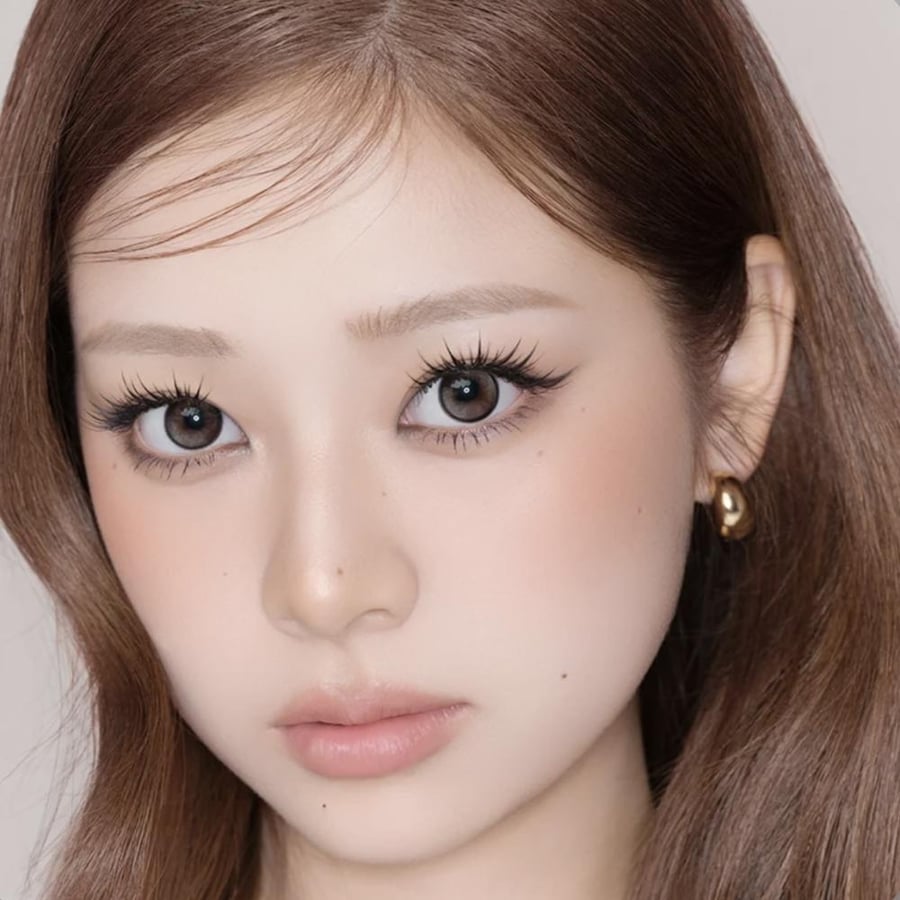 عدسات الدمى بالتعاون مع وونيوق دولي شوكو hapa kristin dolly kristin choco